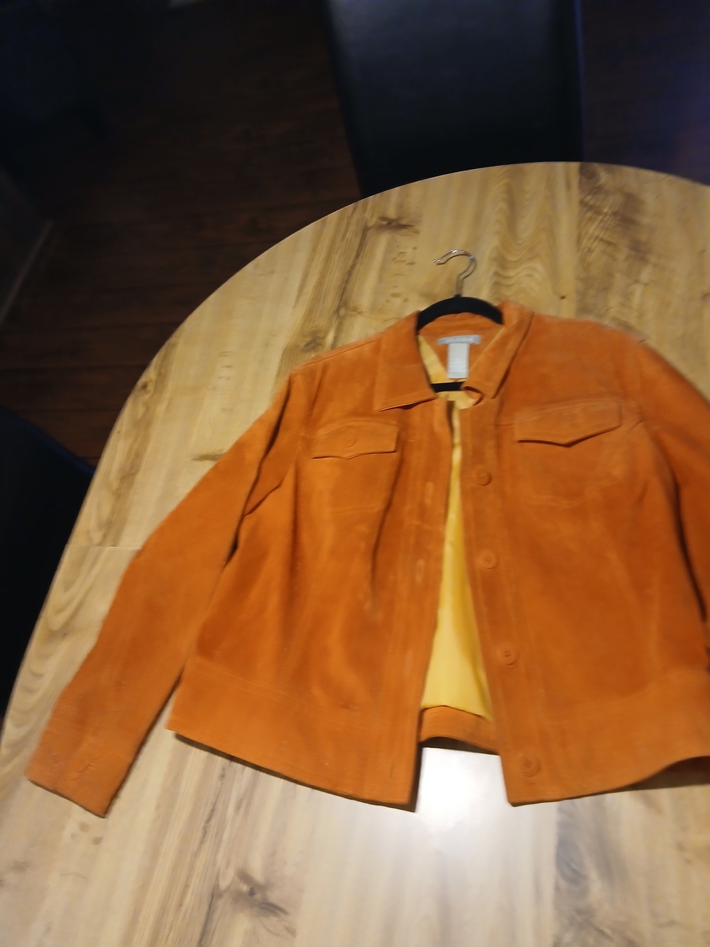 Womans Leather Coat Fieldgear XL